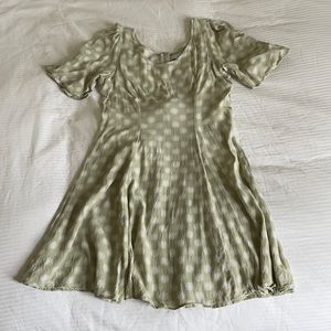 Christy Dawn Azalea Green Floral Dress